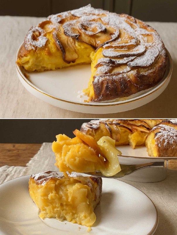 Torta di Mele Cremosa allo Yogurt: la ricetta tutto-in-una-ciotola leggera e ricca di fibre