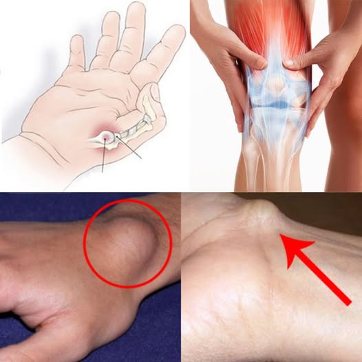 Una cisti al piede o al polso: cosa fare?