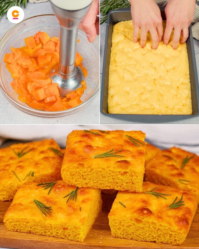 Focaccia alla Zucca Sofficissima: il Profumo dell’Autunno in Tavola