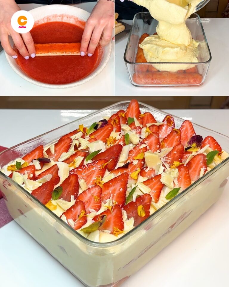 Tiramisù alle fragole