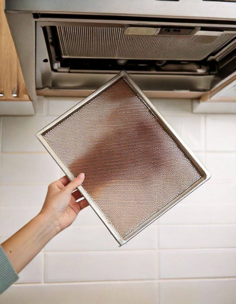 Il filtro della cappa del forno è un disastro unto. È facile riportarlo come nuovo con questi 3 metodi.