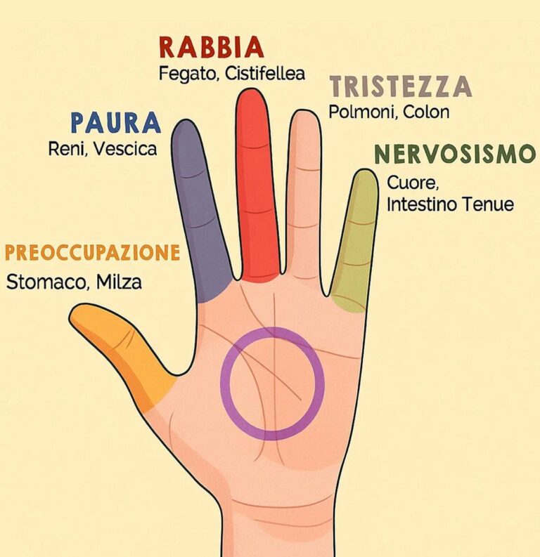 Ad ogni dito della mano corrispondono 2 organi: un efficace metodo terapeutico giapponese