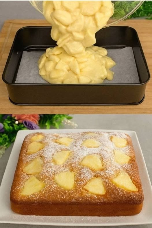 Torta alle Mele che si Scioglie in Bocca: pronta con 3 uova, 3 mele e un bicchiere di latte
