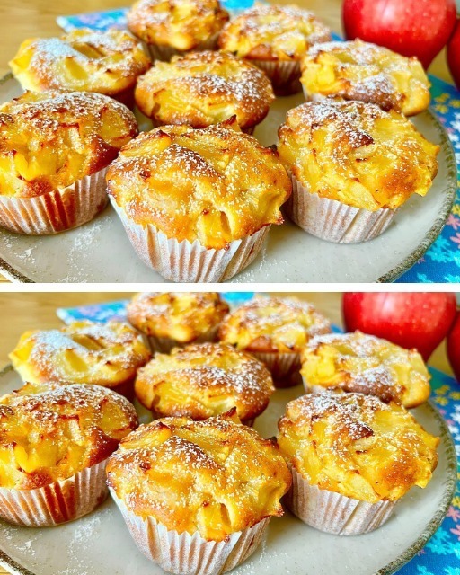 Muffin alle Mele Soffici e Profumati: Pronti in Pochi Minuti