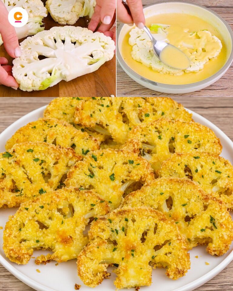 Cavolfiore Croccante al Forno: la Ricetta che Trasforma un Classico in una Delizia Irresistibile