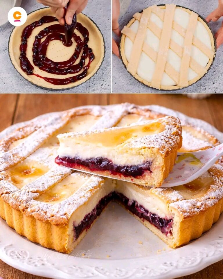 Crostata crema al latte e marmellata: la ricetta del dolce goloso con doppia farcitura