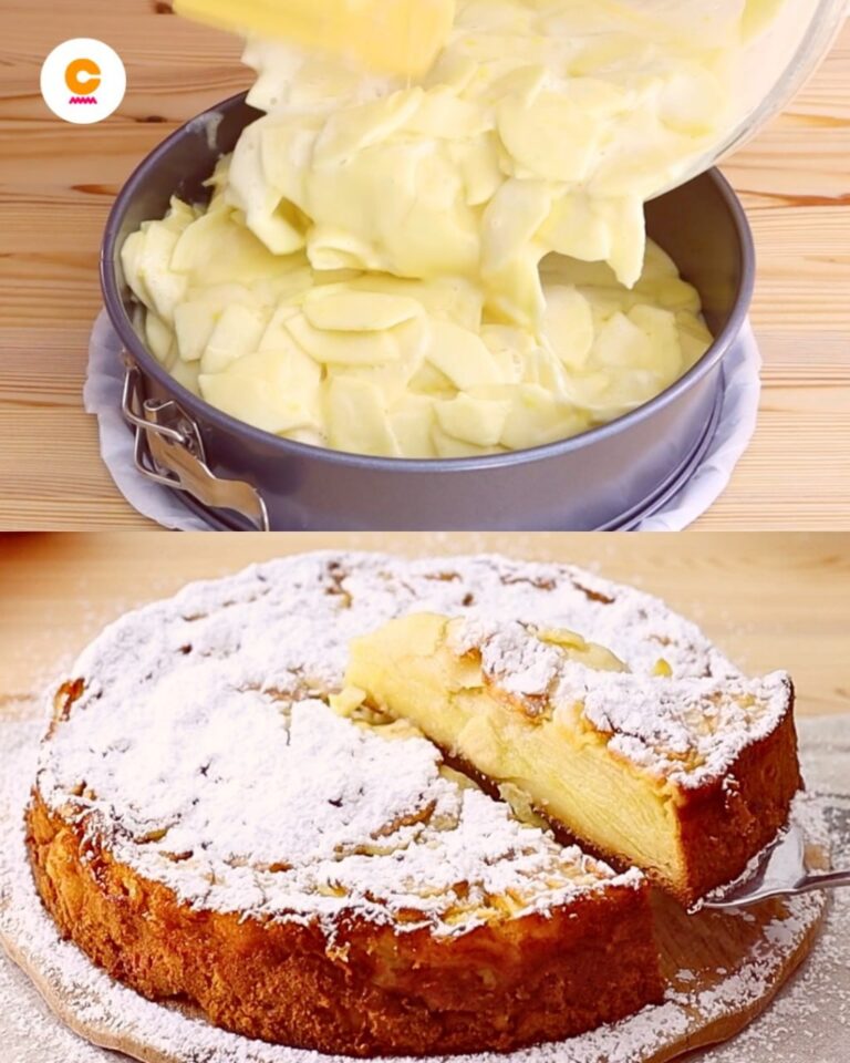 Torta Invisibile di Mele: il Dolce Morbido che Profuma di Casa