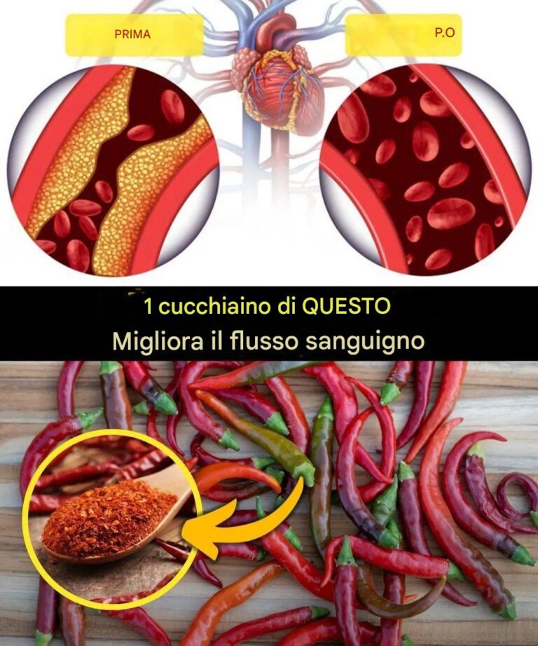 1 cucchiaino di QUESTO migliora il flusso sanguigno – i medici non ve lo diranno mai!