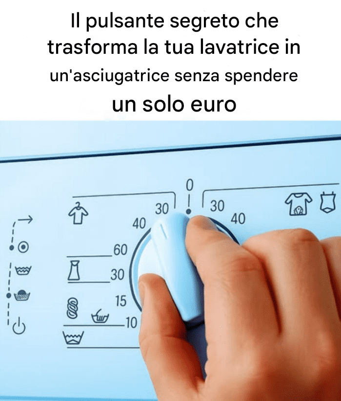 Il trucco segreto che trasforma qualsiasi lavatrice in un'asciugatrice: fa risparmiare denaro e non occupa spazio.