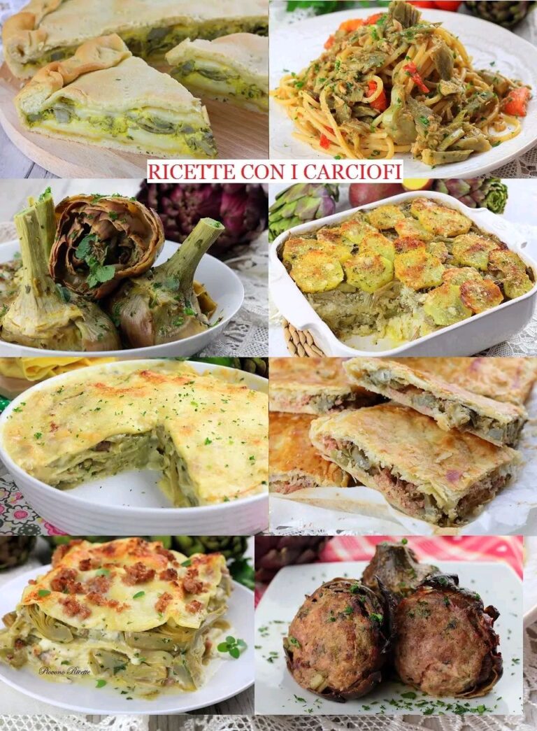 CARCIOFI – tante ricette facili e golose