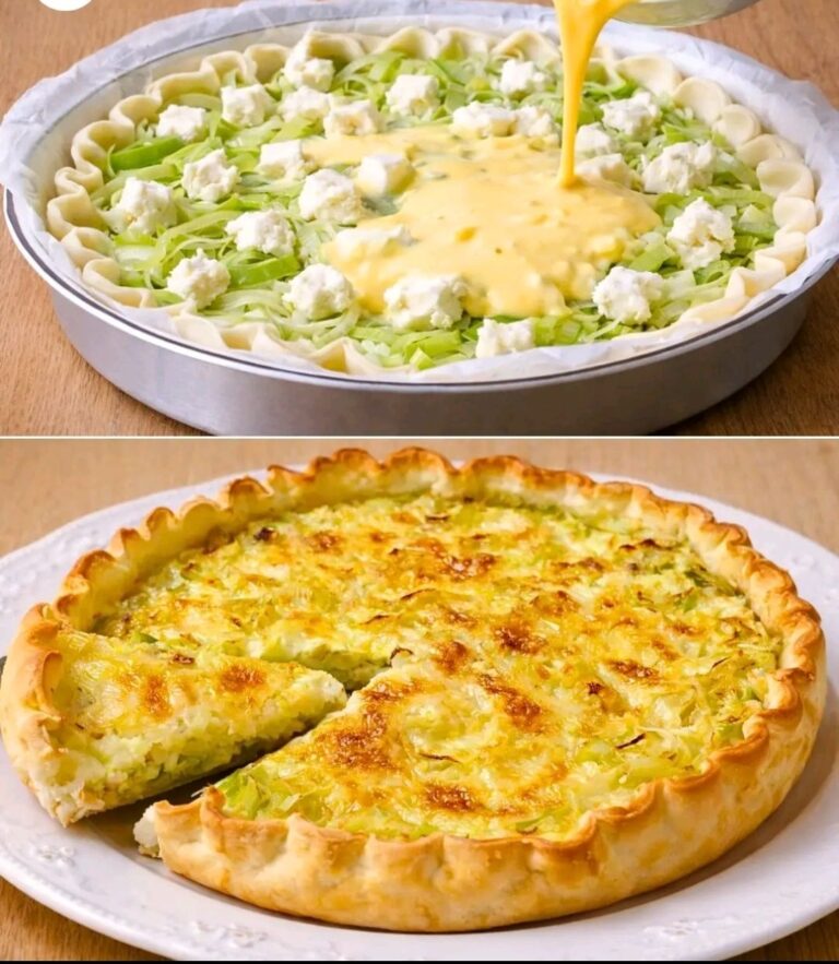 Torta salata porri e brie: la ricetta dell’antipasto delicato e sfizioso