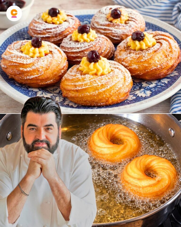 Zeppole di San Giuseppe di Cannavacciuolo: la ricetta del grande chef