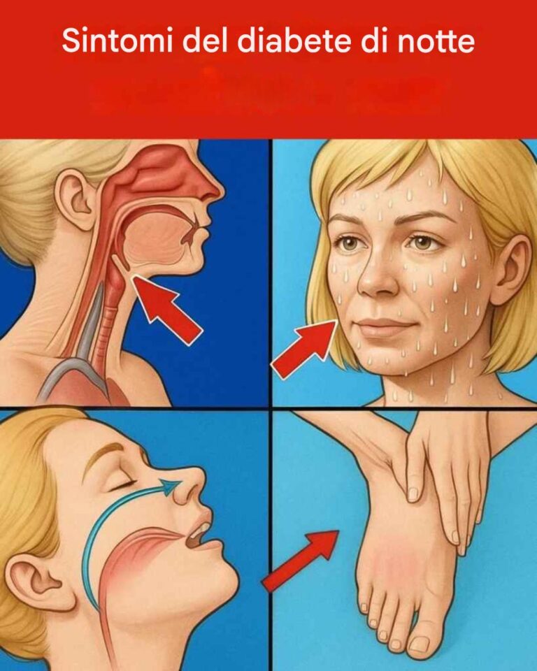 5 sintomi del diabete che compaiono di notte