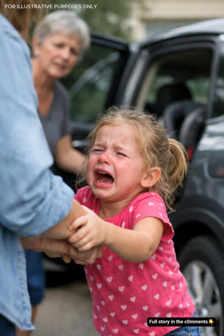 La sua bambina di quattro anni la implorava di non andare ogni singola mattina: il giorno in cui è uscita prima dal lavoro, ha finalmente capito il perché.