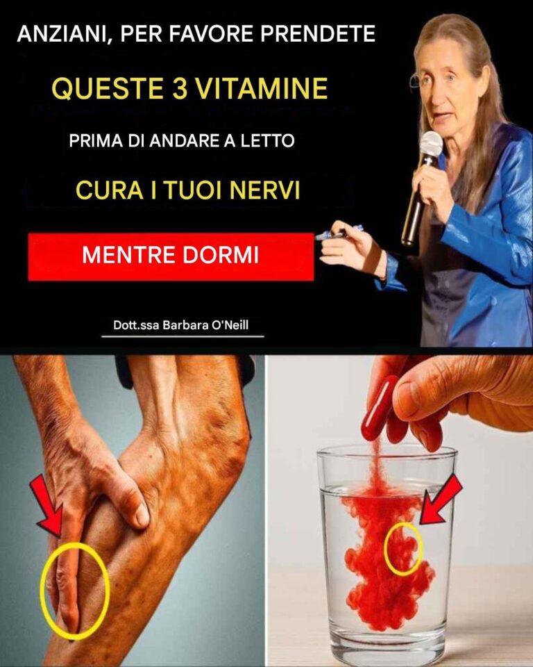 3 vitamine da assumere prima di dormire che donano agli anziani gambe più forti e stabili durante la notte (anche se le avete "provate tutte").