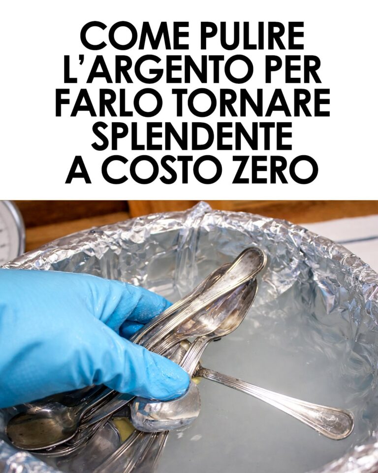Il metodo casalingo per fare brillare l’argento annerito: guida facile e veloce