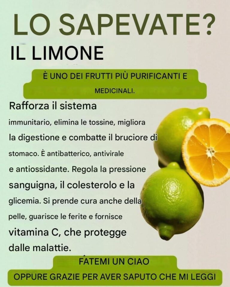 Benefici del limone: il potere naturale di purificare e curare il corpo.