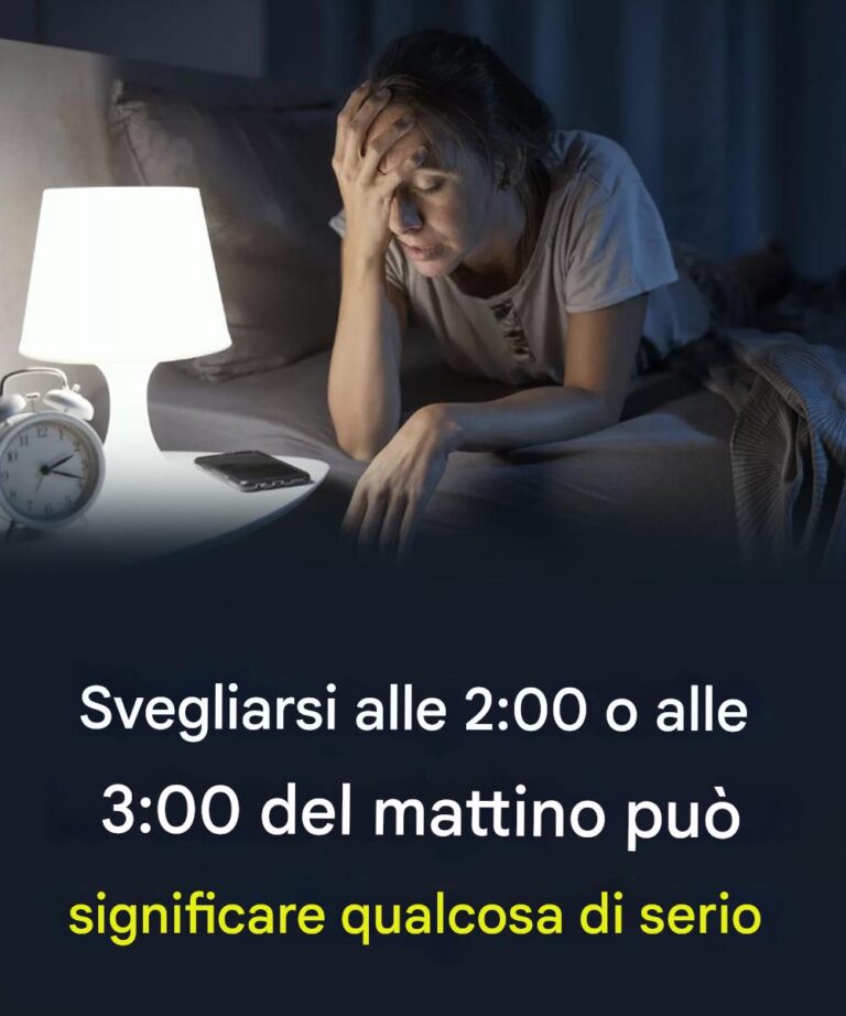 Perché svegliarsi tra le 2 e le 3 del mattino potrebbe significare qualcosa di serio