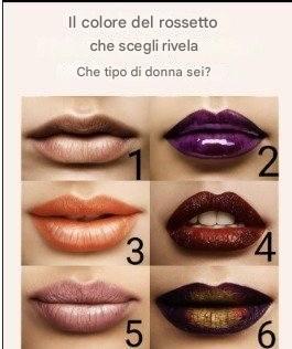Il colore del rossetto che scegli rivela che tipo di donna sei.