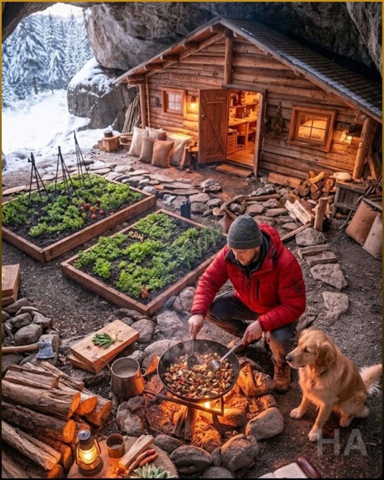 Risero quando costruì una casa in mezzo alla montagna e poi il gelo si portò via tutto il resto.