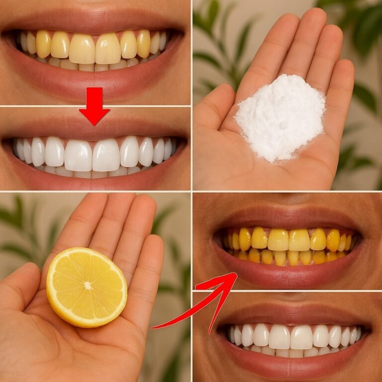 I benefici di lavarsi i denti con bicarbonato di sodio e limone