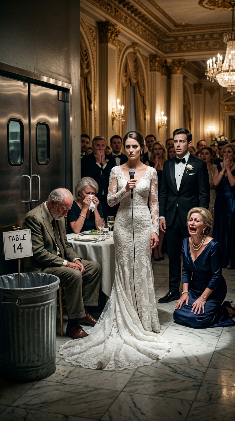 Il giorno del mio matrimonio, ho scoperto che il tavolo degli sposi era stato cambiato: nove posti erano occupati dalla famiglia di mio marito, mentre i miei genitori erano rimasti in piedi. Sua madre disse con disprezzo: "Sembrano poveri", e lui fu d'accordo... così feci un annuncio che lo mandò in bancarotta all'istante.