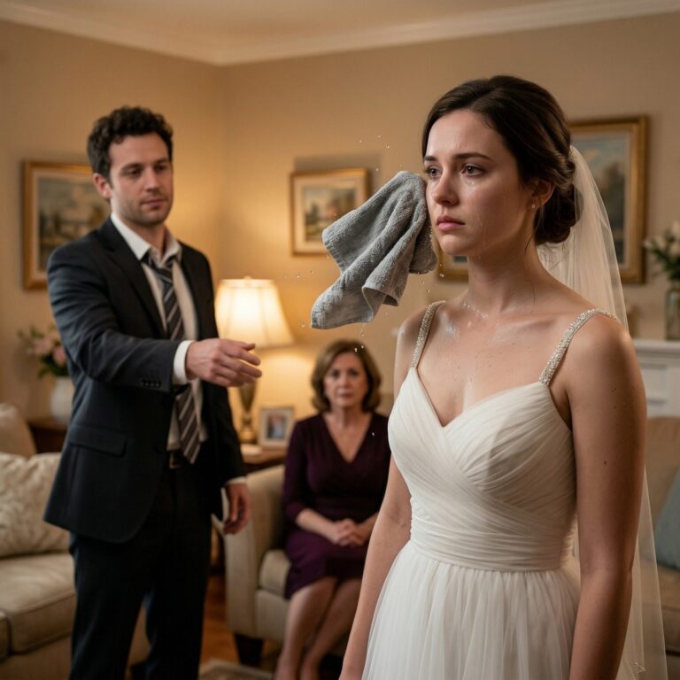 Il primo giorno di matrimonio, mio ​​marito mi ha gettato uno straccio sporco in faccia e ha sorriso con disprezzo.