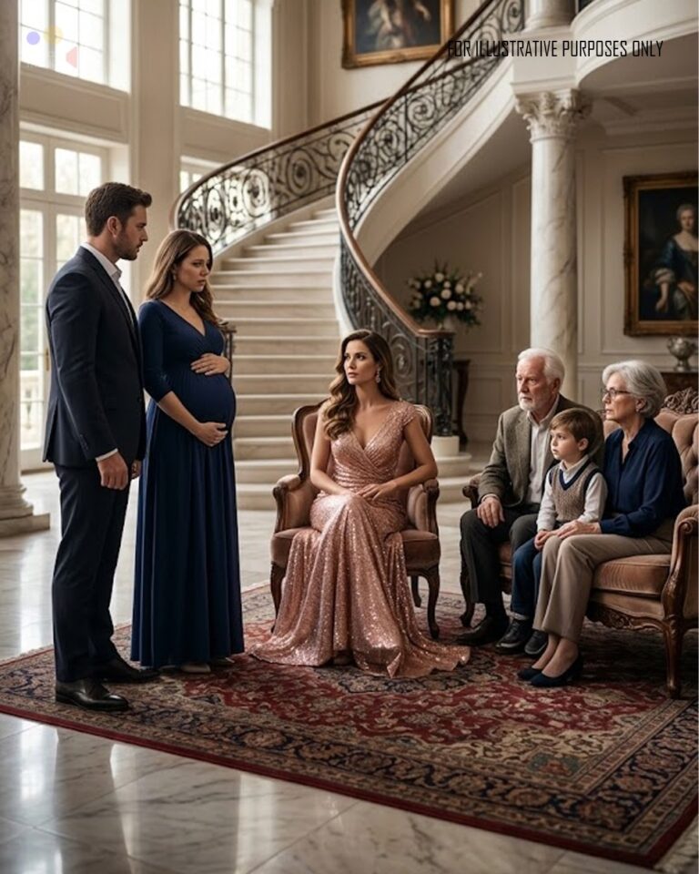 Mio marito pensava che me ne sarei andata in silenzio a causa della sua fidanzata incinta... finché non ho detto loro che la casa era mia.