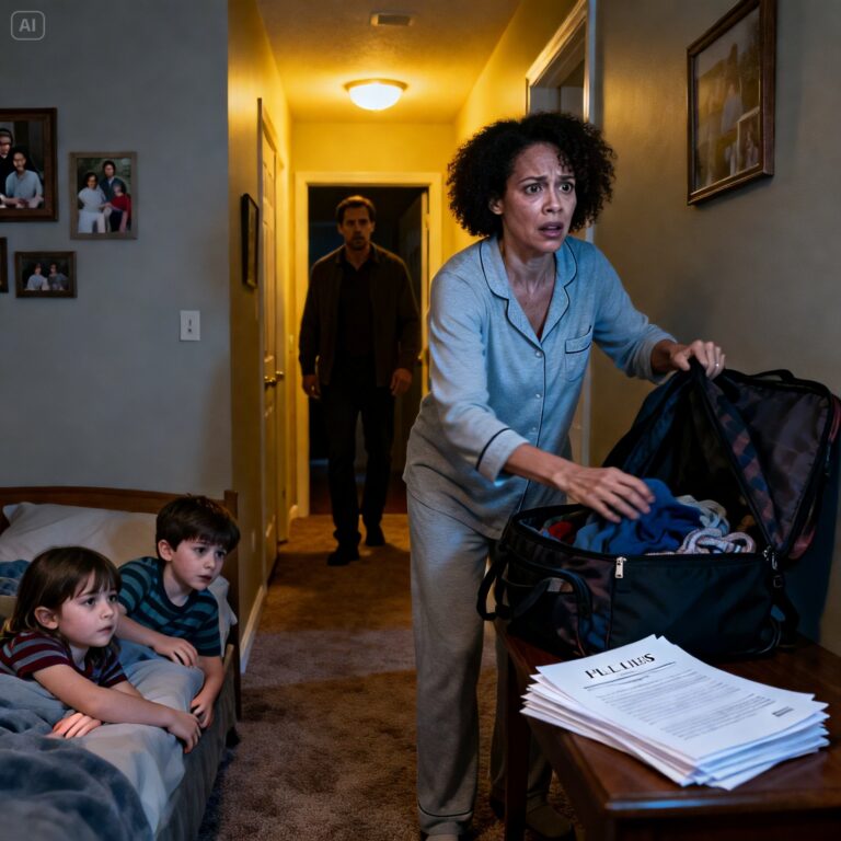 «Si è dimenticato di riattaccare. Ho sentito la mia fidanzata sussurrare: "Dopo il matrimonio, firmerà qualsiasi cosa". Ho preparato i miei figli alle due del mattino e sono uscita. La mattina dopo ho visto il "documento" e ho capito cosa avevo evitato.»