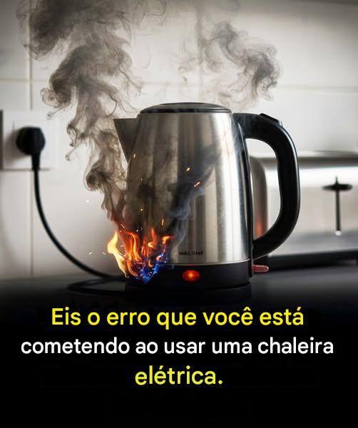 Questo è l'errore che fanno tutti con i bollitori elettrici. La spiegazione è nel primo commento!