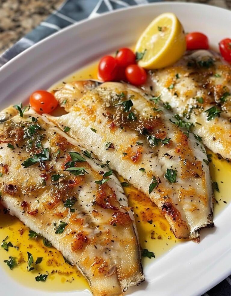 Filetti di Seezunge con Salsa alla Zitronensa