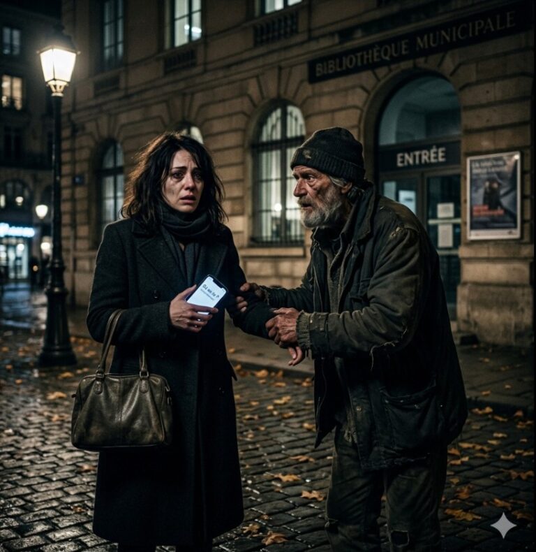Ogni giorno dava qualche soldo a un senzatetto davanti alla biblioteca, finché lui non le prese la mano e le sussurrò: "Non tornare a casa stasera".