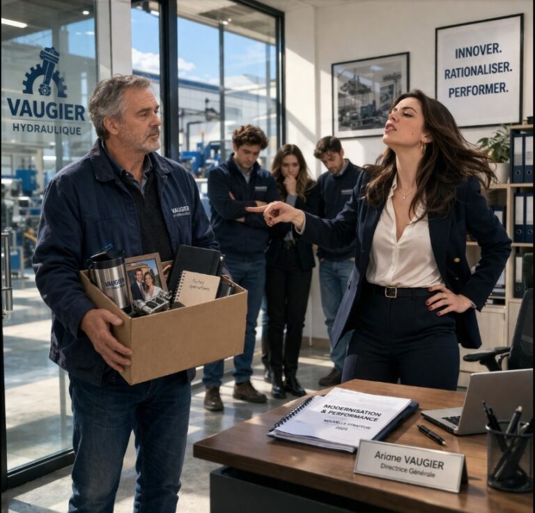 Mi chiamò nel suo ufficio e mi disse freddamente: "Non abbiamo bisogno di vecchi come te qui".