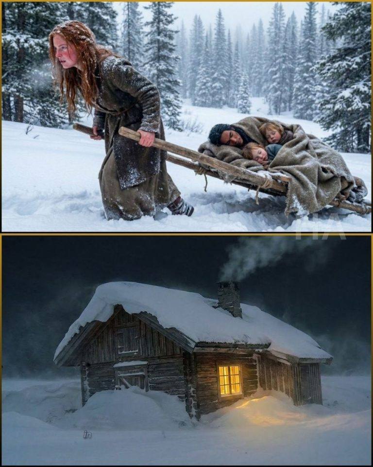 Trasse in salvo uno sconosciuto congelato e le sue figlie gemelle da una bufera di neve, solo per scoprire che lui era l'erede nascosto di una fortuna Apache.