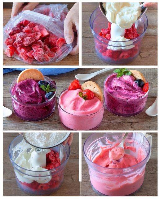 Gelato alla frutta: una ricetta per prepararlo senza gelatiera.
