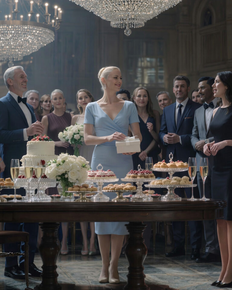 Alla festa di fidanzamento di mia sorella, lei afferrò il microfono con un ampio sorriso. "Vi presento la mia damigella d'onore... oh, aspetta, no." Finse di mettere il broncio. "Troppo brutta per il ruolo. Trovate qualcuna più carina!" La folla rise. I nostri genitori applaudirono. Zia Carol fece un sorrisetto. Io sorrisi, non ferita, ma con aria di chi capisce. "All'amore", brindai, porgendo al suo fidanzato un piccolo regalo. Il suo sorriso svanì. La musica si fermò. Improvvisamente, nessuno rideva più.