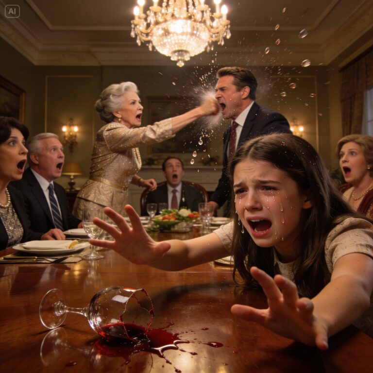 “Tua figlia non si merita questo, dai i soldi a tua nipote.” Le parole erano appena uscite dalla mia bocca quando arrivò lo schiaffo, forte e pubblico, davanti a tutti. Mia moglie non disse una parola. Neanche una. E mia figlia… se ne stava lì immobile, a guardare il suo futuro che le veniva portato via, come se non significasse nulla. Io non reagii. Non alzai la voce. Li guardai semplicemente, guardai tutti, e presi una decisione. Perché in quel momento, capii una cosa chiaramente… non si trattava solo di mancanza di rispetto. Quella sarebbe stata l’ultima volta che avrebbero avuto potere su di noi.