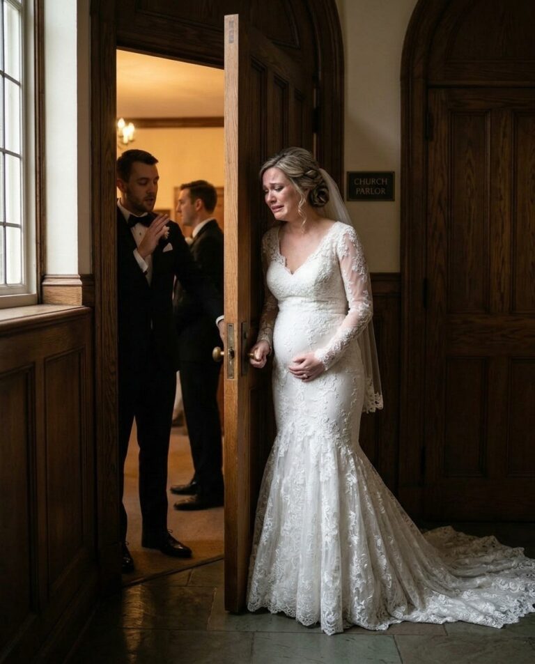 Un'ora prima del mio matrimonio, mentre tremavo per il dolore con il nostro bambino ancora dentro di me, ho sentito il mio fidanzato sussurrare le parole che hanno distrutto tutto: "Non l'ho mai amata... questo bambino non cambia nulla". Il mondo intorno a me è piombato nel silenzio.