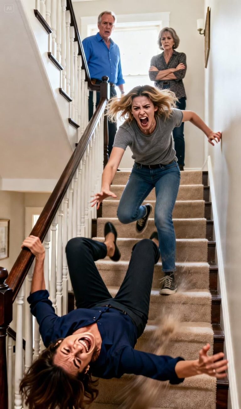 Ho firmato subito un contratto da 10 milioni di dollari e sono tornata a casa per dirlo alla mia famiglia. Ma mia sorella mi ha spinta giù per le scale. E quando ero in ospedale, ho pensato di essermelo meritato. Qualche giorno dopo, tutta la mia famiglia è venuta a prendermi in giro. Ma quando hanno visto chi c'era accanto a me, mio ​​padre ha gridato: "Oh mio Dio, quella è una busta nella mia borsa!".