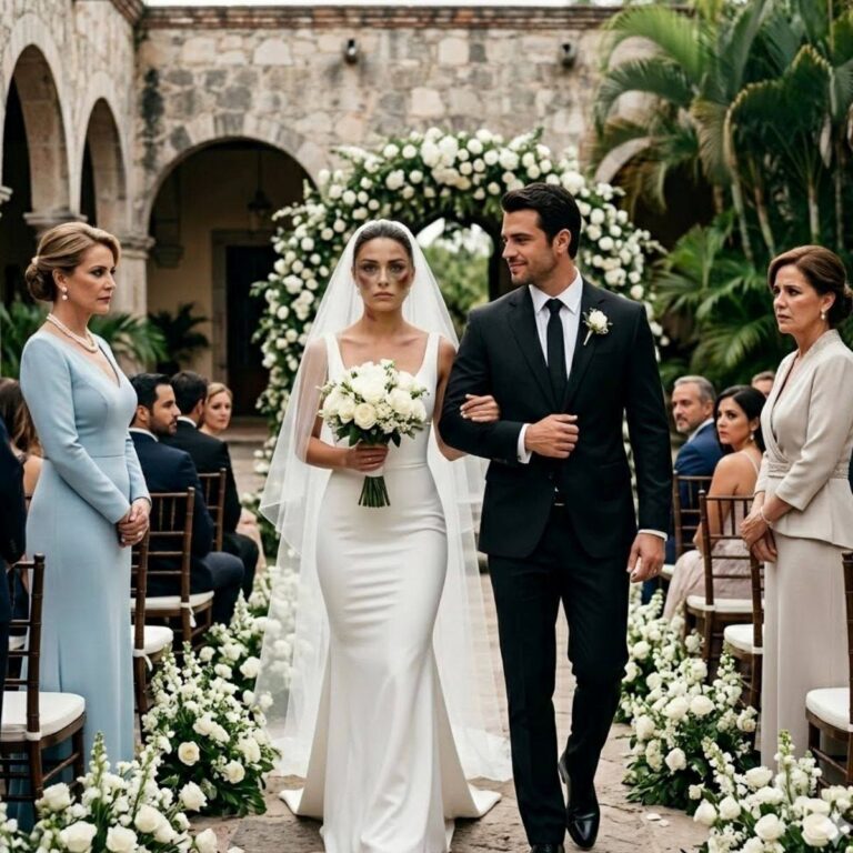 Sono arrivata al mio matrimonio con un occhio nero. Il mio fidanzato ha guardato mia madre e ha detto: "Così impara"... ma nessuno immaginava cosa ho fatto davanti all'altare quando ho capito che entrambi mi tradivano da tempo.