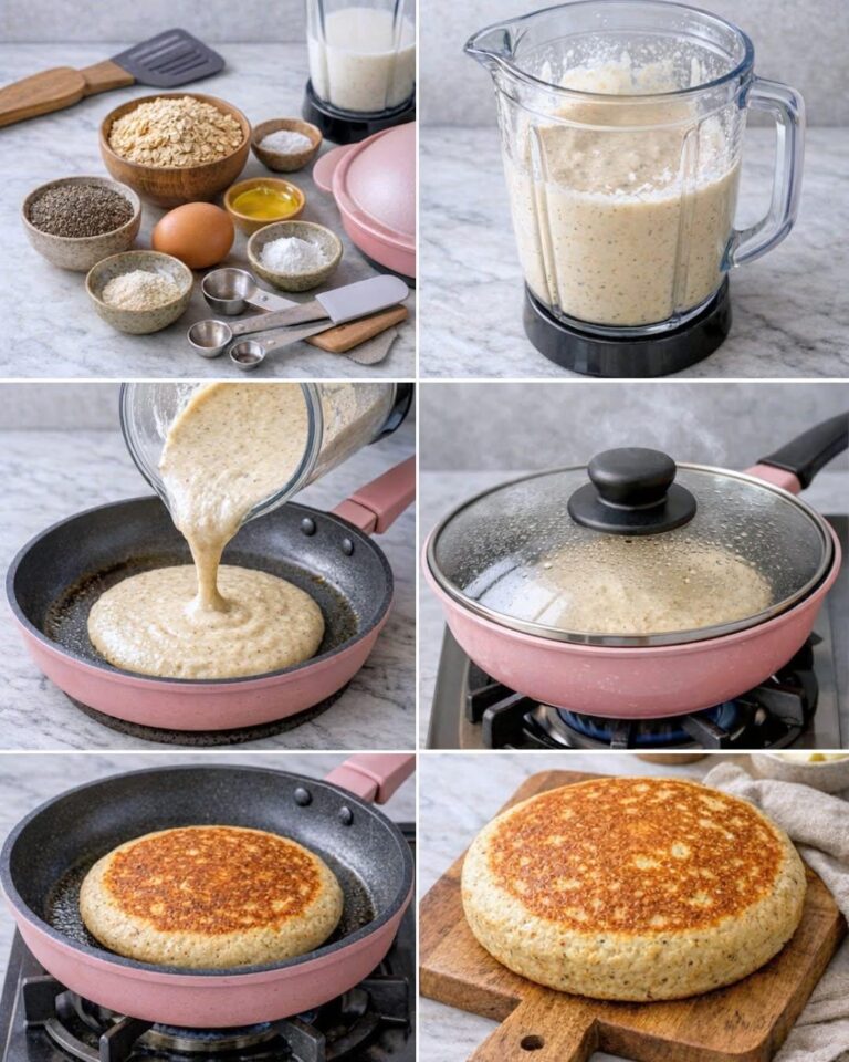 🍞🌱 Pane sano e fragrante con avena e semi di chia! Non serve il forno, è facile e delizioso 😍