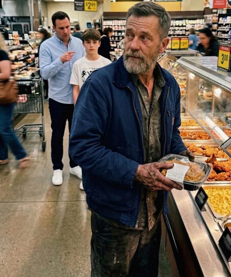 Un uomo indicò le mie mani sporche di grasso e disse a suo figlio che ero un fallimento. In pochi istanti, l'opinione di suo figlio su di me cambiò completamente.