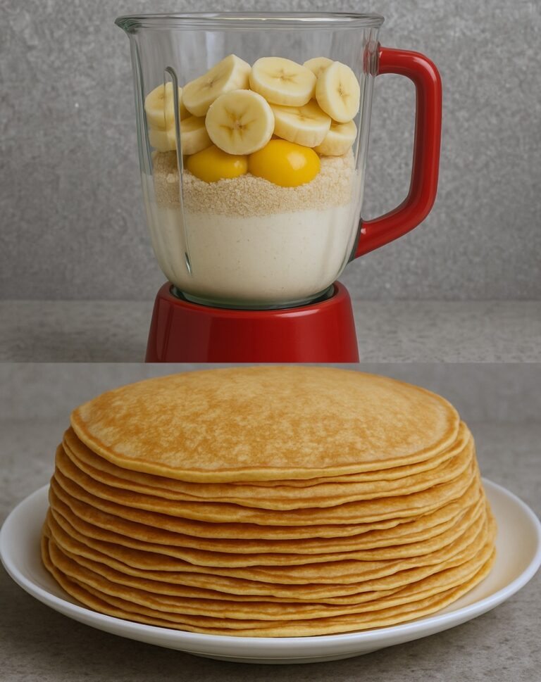 👩‍🍳 Frittelle di avena con banana 🍌🥞
