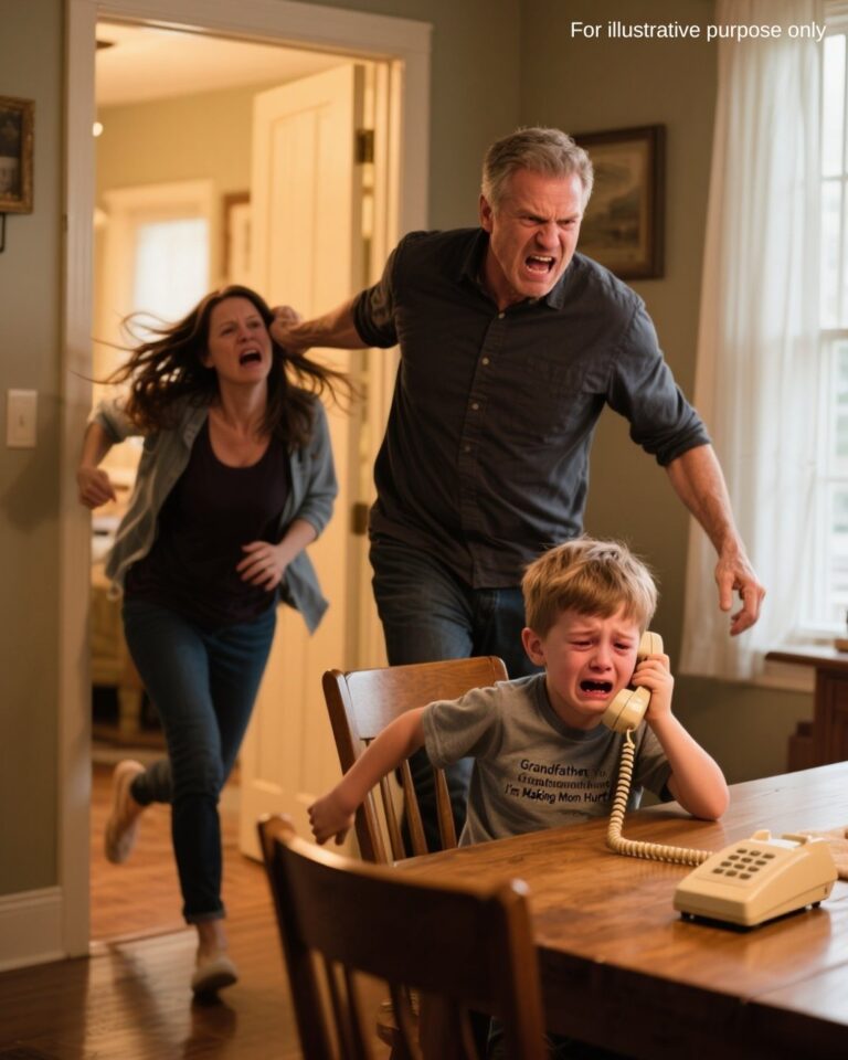 Quando mio marito mi ha tirato i capelli e mi ha trascinato sul pavimento, mio ​​figlio all'improvviso ha gridato: "NONNO, PAPÀ STA FACENDO DEL MALE ALLA MAMMA!" - Quello è stato l'inizio di un drammatico rovesciamento