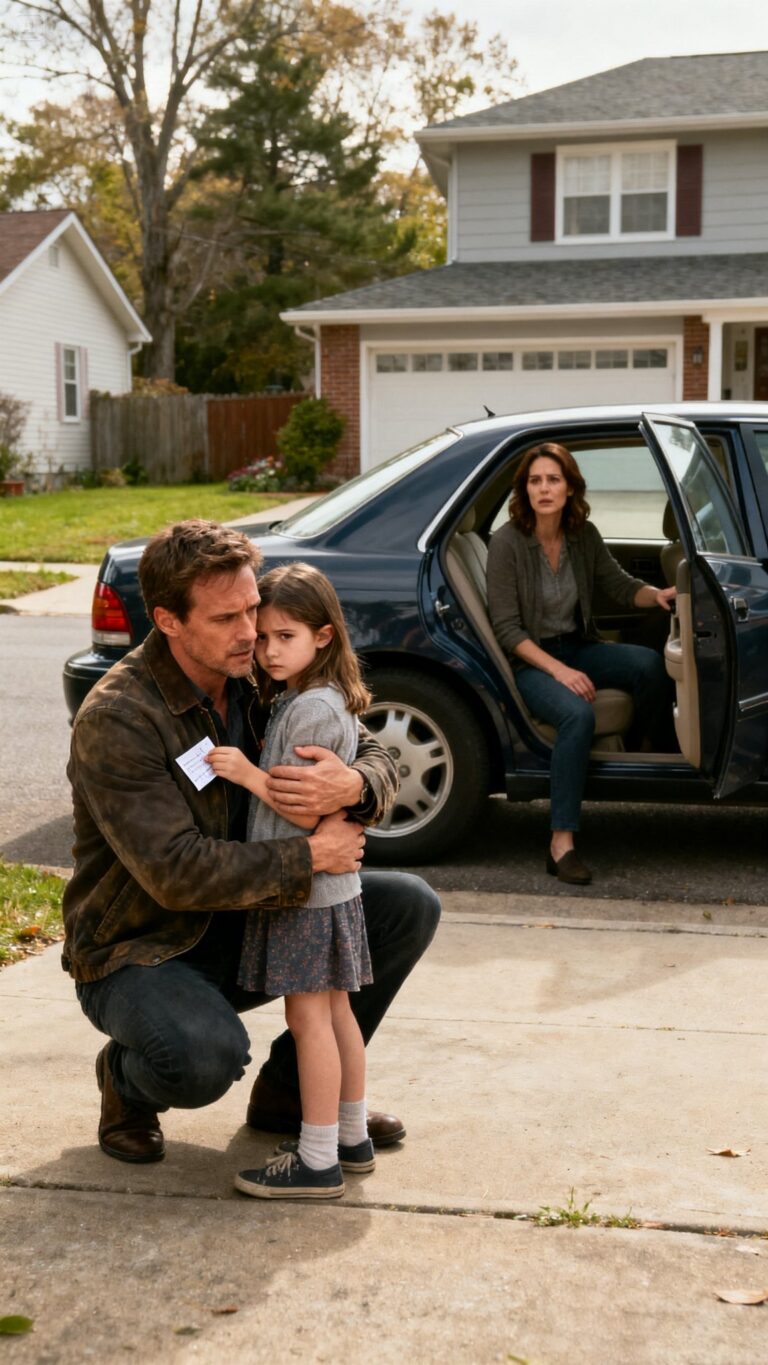 Dopo aver accompagnato mia figlia di 7 anni alla macchina della mamma per la visita del fine settimana, mi ha infilato un bigliettino in tasca. ‘Non leggere finché non me ne sarò andata’. Ho aspettato cinque minuti e l’ho aperto. ‘Papà, controlla sotto il letto stasera. La nonna ha nascosto qualcosa lì ieri’. Sono corso dentro casa e ho sollevato il materasso. Quello che ho trovato mi ha spinto a chiamare immediatamente il 118.