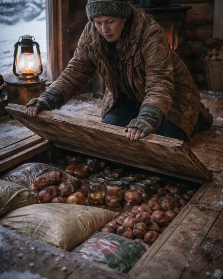 QUANDO TUO MARITO È MORTO CONGELATO NELLA NEVE, HAI NASCOSTO 270 CHILI DI CIBO SOTTO LE ASSI DEL PAVIMENTO... E CIÒ CHE È ACCADUTO PRIMA CHE LA PRIMAVERA CAMBIASSE PER SEMPRE LA VALLE
