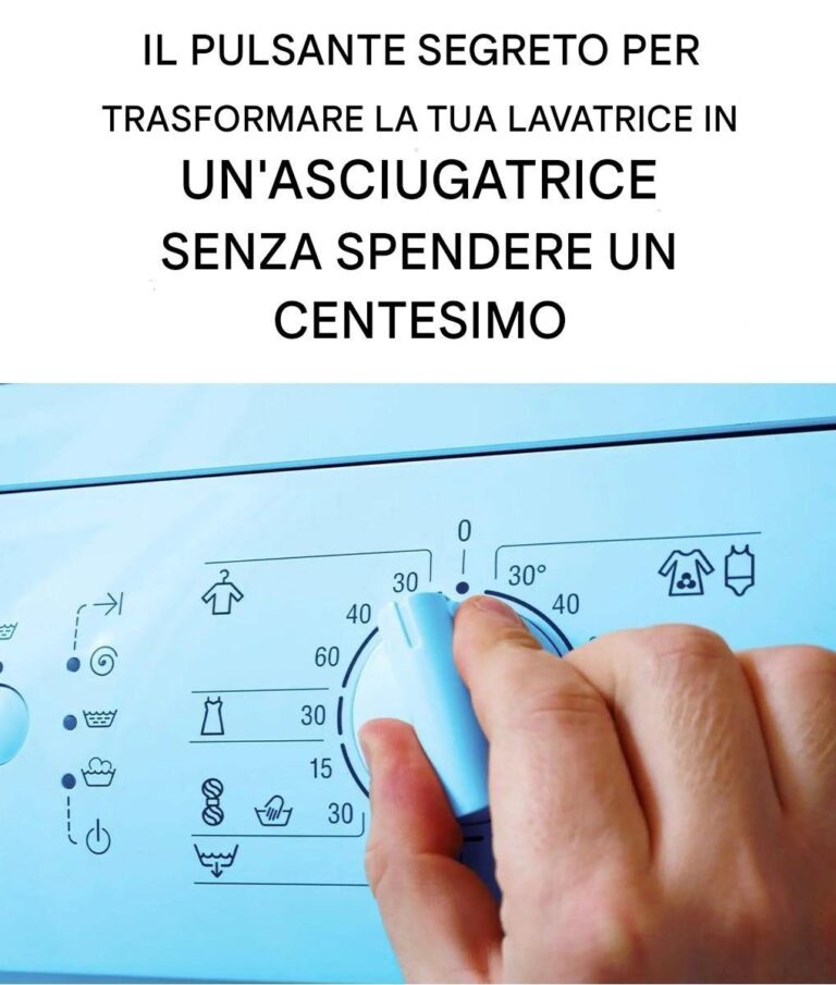 Asciugare il bucato direttamente in lavatrice: un trucco che sostituisce l’asciugatrice