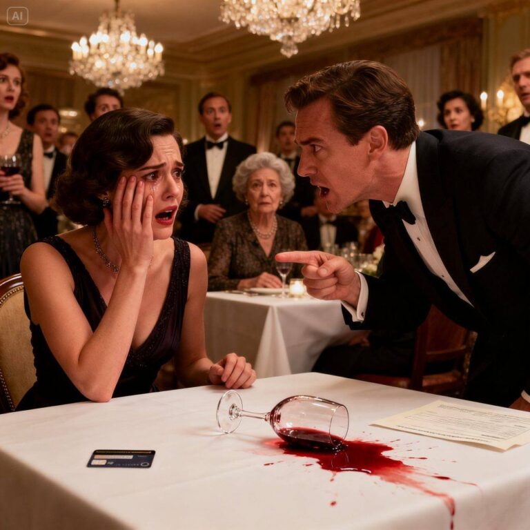 Quando mi sono rifiutata di pagare, non ha protestato, mi ha umiliata. Un'espressione di colpa sul mio volto. Sua madre ha sorriso come se se lo meritasse. "Paga o è finita", ha detto, certo di avere il controllo. Il silenzio è calato nella stanza, in attesa che io reagissi. No. Mi sono asciugata la guancia, ho frugato nella borsa... e ho fatto una sola telefonata. Pochi minuti dopo, tutto è cambiato. Telecamere. Sicurezza. Direzione. E per la prima volta, ha capito: non era una situazione da cui poteva tirarsi indietro.