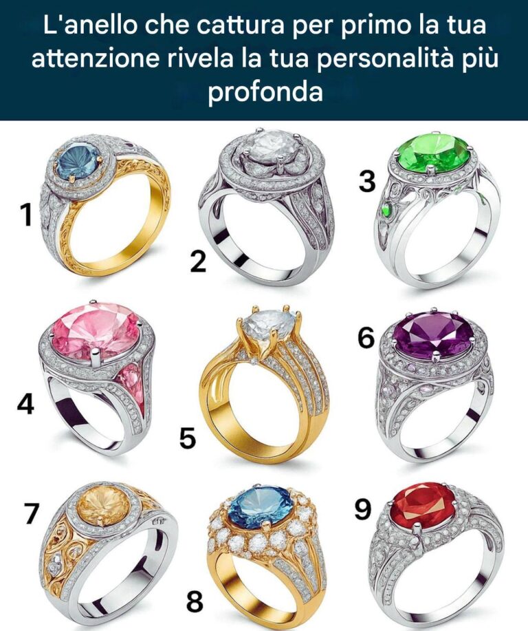 L’anello che scegli rivela la tua vera natura