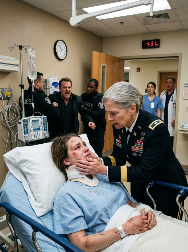 Alle 5 del mattino del Giorno del Ringraziamento, il mio arrogante genero mi ha chiamato ordinandomi di andare a prendere mia figlia alla stazione degli autobus. Sono arrivata e l'ho trovata mezza congelata su una panchina, piena di lividi e con la tosse che sputava sangue. Mi ha guardata e mi ha sussurrato: "Mamma, mi hanno picchiata perché la loro moglie potesse prendere il mio posto a tavola". Non ho discusso. Non li ho avvertiti. Mentre loro se ne stavano a casa a tagliare il tacchino e a intrattenere gli ospiti, io ho indossato il mio vecchio distintivo federale, ho chiamato una squadra speciale e sono entrata direttamente dalla porta principale.